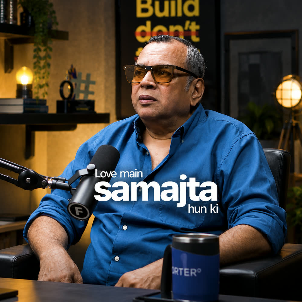 Podcast-style edit with Hindi captions