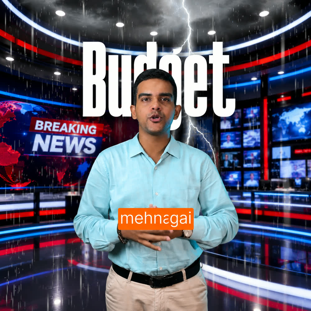 News-style edit with a "Budget" title